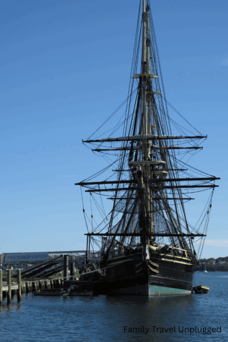 Visiting Salem Massachusetts: 8 Amazing Things to Do 5 Children and parents on a guided tour visiting Salem Massachusetts, experiencing historical sites and family-friendly attractions.