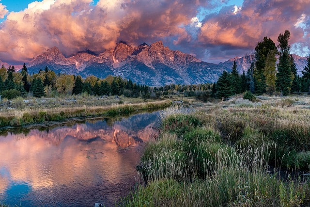schwabacher landing, snake river, teton, wyoming, mountains, scenic, clouds, reflections, snake river, nature, snake river, snake river, snake river, teton, teton, teton, wyoming, wyoming, wyoming, wyoming, wyoming