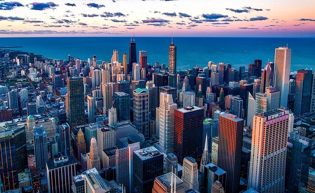 chicago, nature, illinois, lake michigan, water, skyscraper, urban, building, downtown, architecture, structure, midwest, blue city, blue water, blue building, blue lake, chicago, chicago, chicago, chicago, building, building, building, building, building