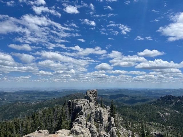 The view from the top of Black Else
