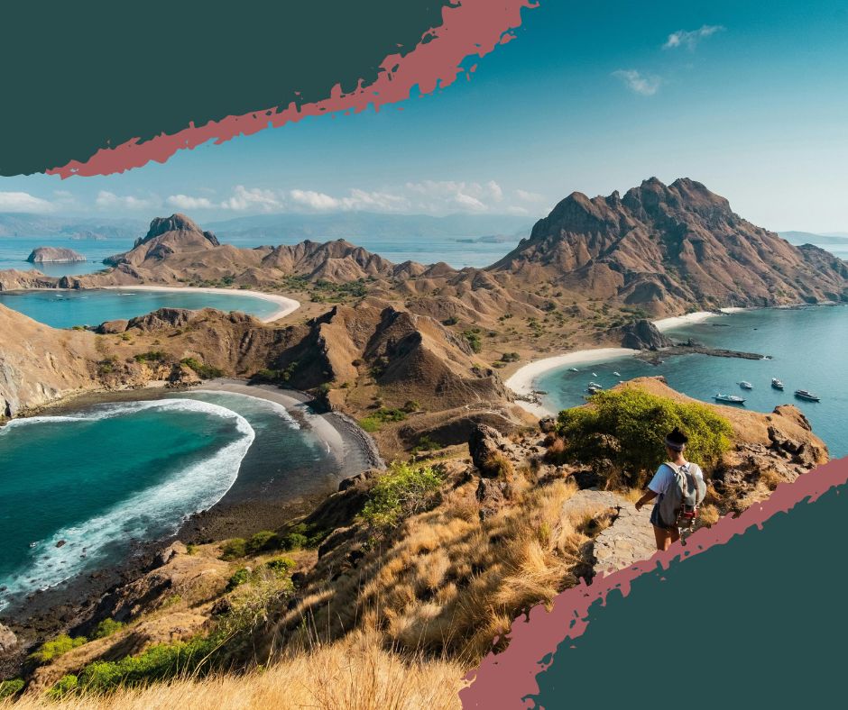 Expansive island landscape with rolling hills and a vast ocean horizon in Channel Islands National Park.